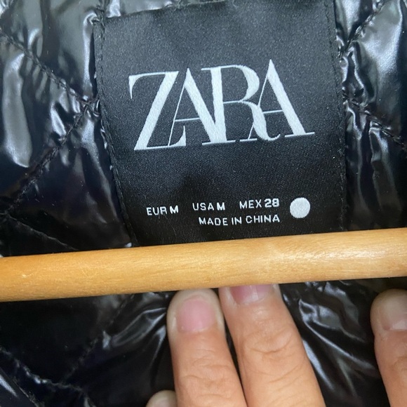 ZARA Oversized Plaid Shacket Coat Neon Green Black Wool Blend Y2K - Picture 6 of 14